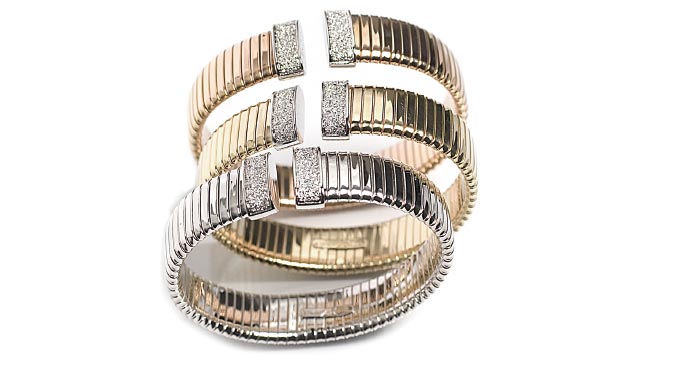 tubogas jewels, bracciale tubogas