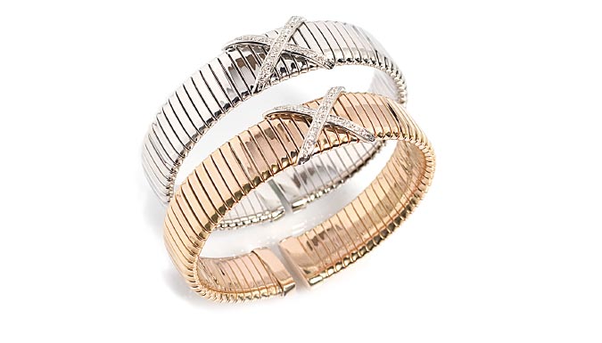 bracciale tubogas incroci e linee, tubogas jewels