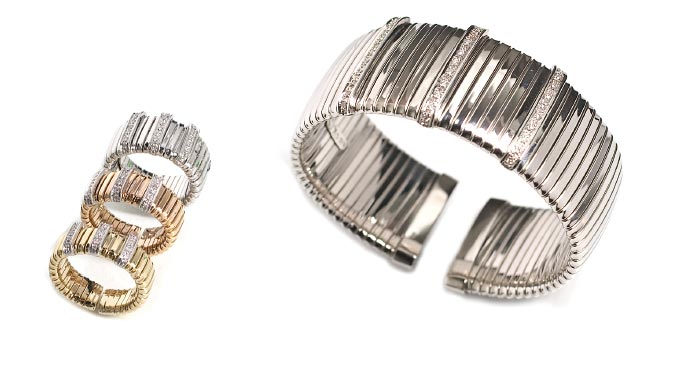 bracciale tubogas incroci e linee, tubogas jewels