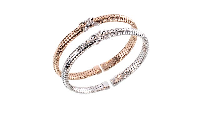 bracciale tubogas incroci e linee, tubogas jewels