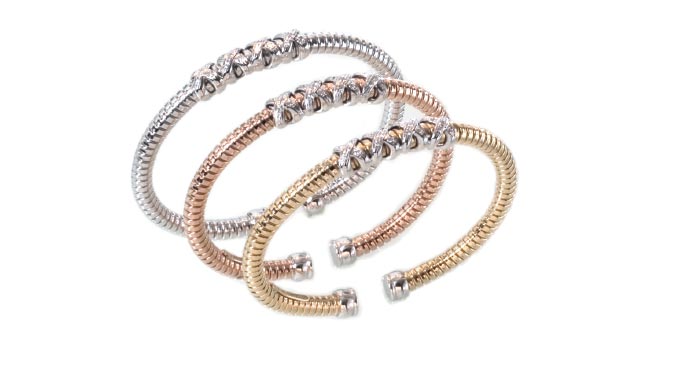 bracciale tubogas incroci e linee, tubogas jewels