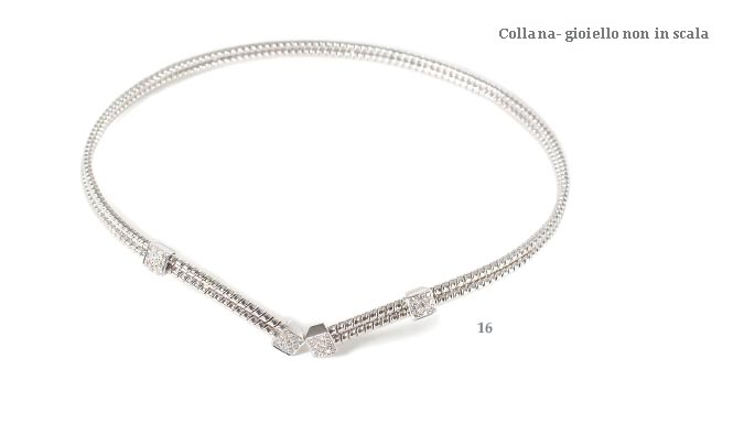 Necklace tubogas, jewels tubogas