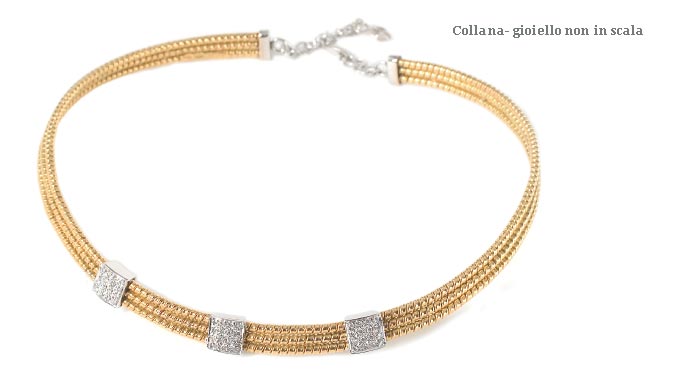 Necklace tubogas, jewels tubogas